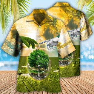 Farm Agricultural Scientist - Hawaiian Shirt - Owl Ohh - Owl Ohh