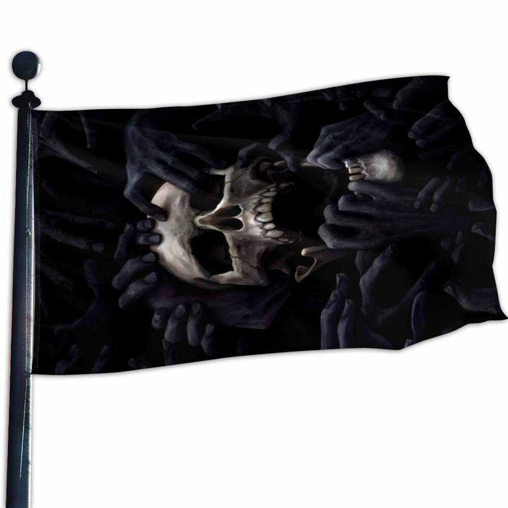 Skull Love Darkness Amazing - House Flag - Owl Ohh - Owl Ohh