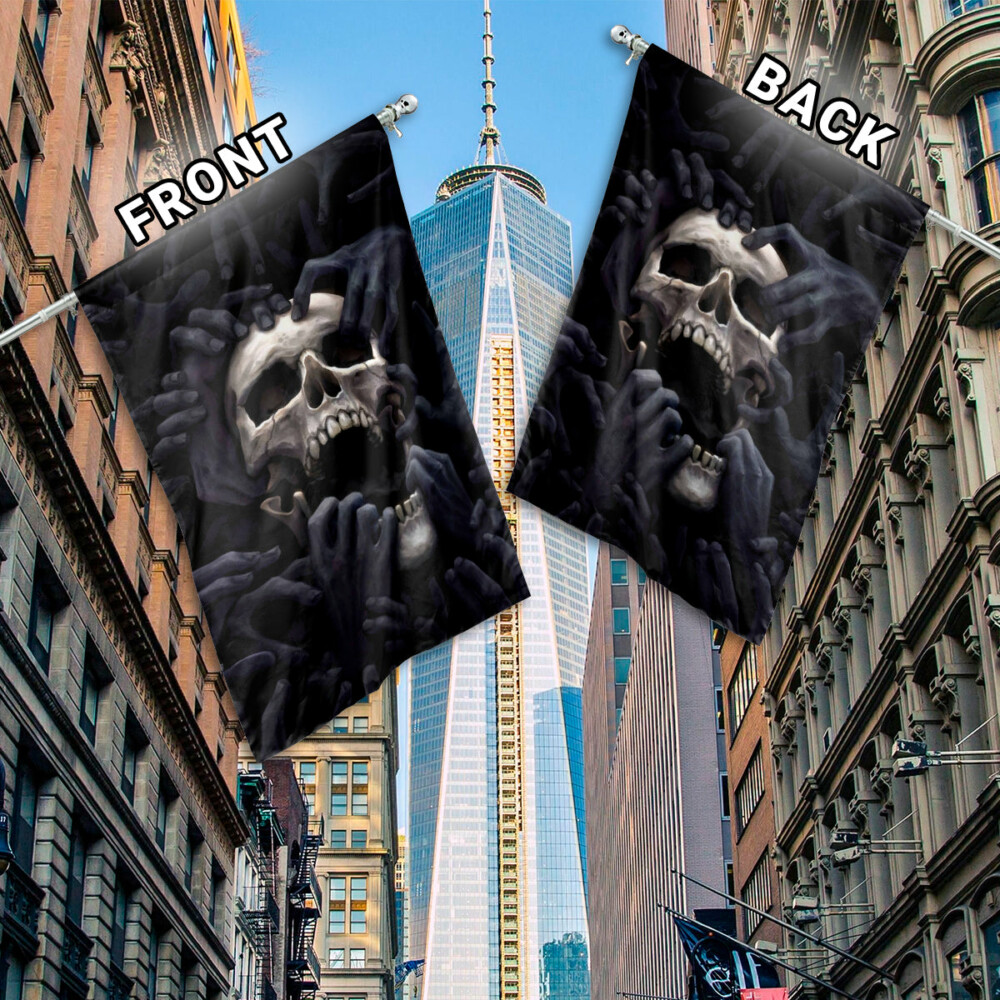 Skull Love Darkness Amazing - House Flag - Owl Ohh - Owl Ohh