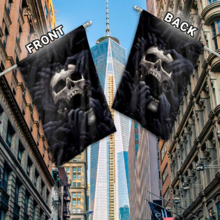 Skull Love Darkness Amazing - House Flag - Owl Ohh - Owl Ohh