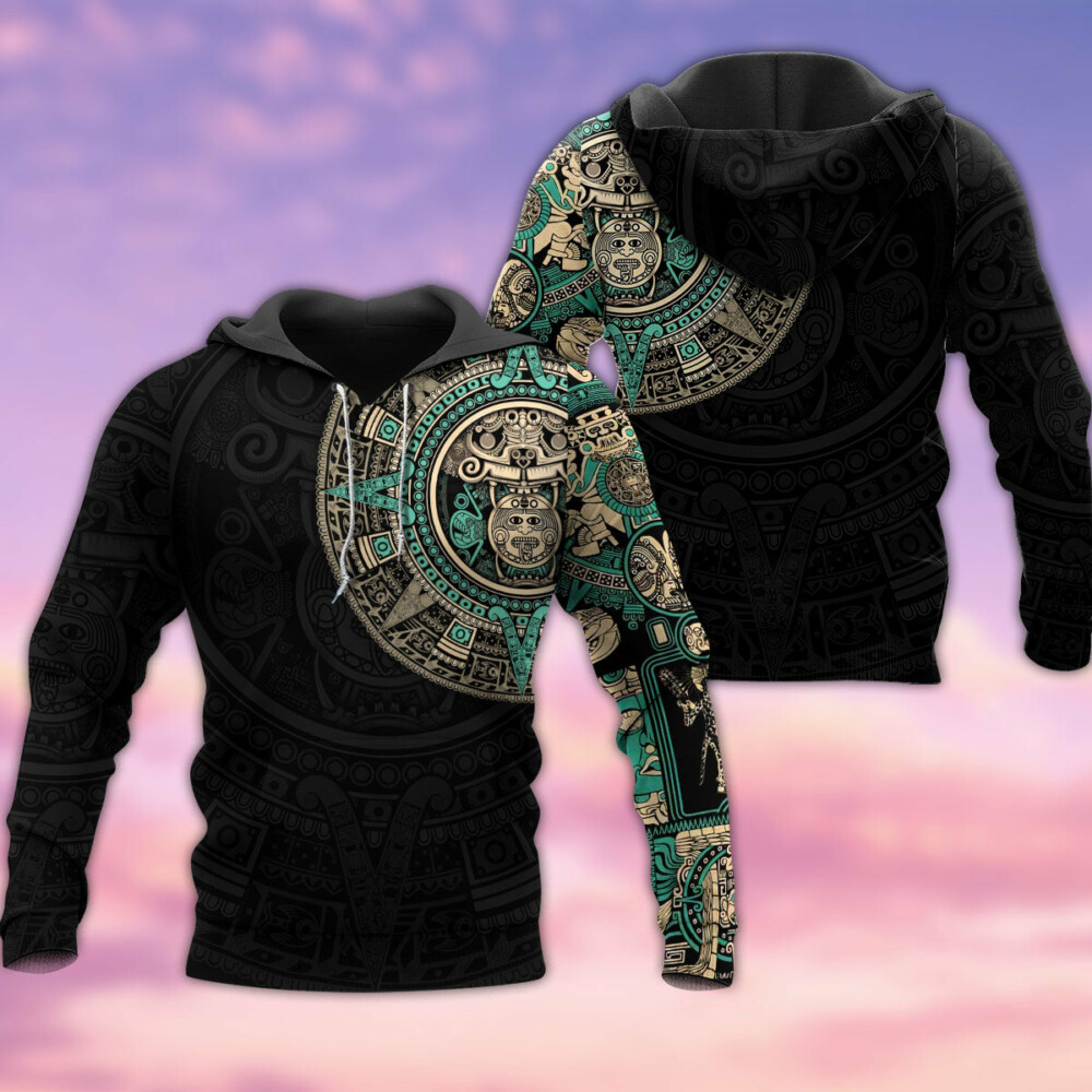 Aztec Go And Discover - Hoodie - Owl Ohh - Owl Ohh