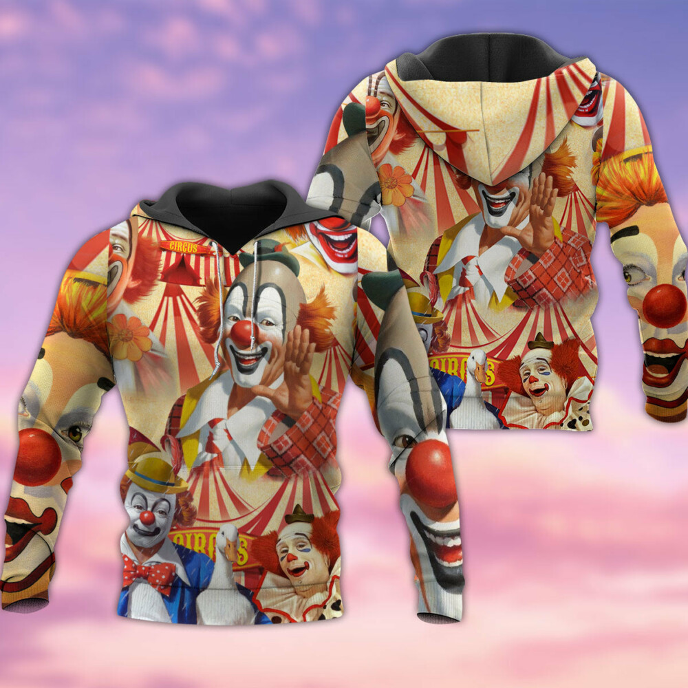 Clown Funny Happy So Amazing - Hoodie - Owl Ohh - Owl Ohh