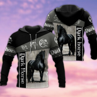 Horse Dark Horse Make Me Happy Forever - Hoodie - Owl Ohh - Owl Ohh