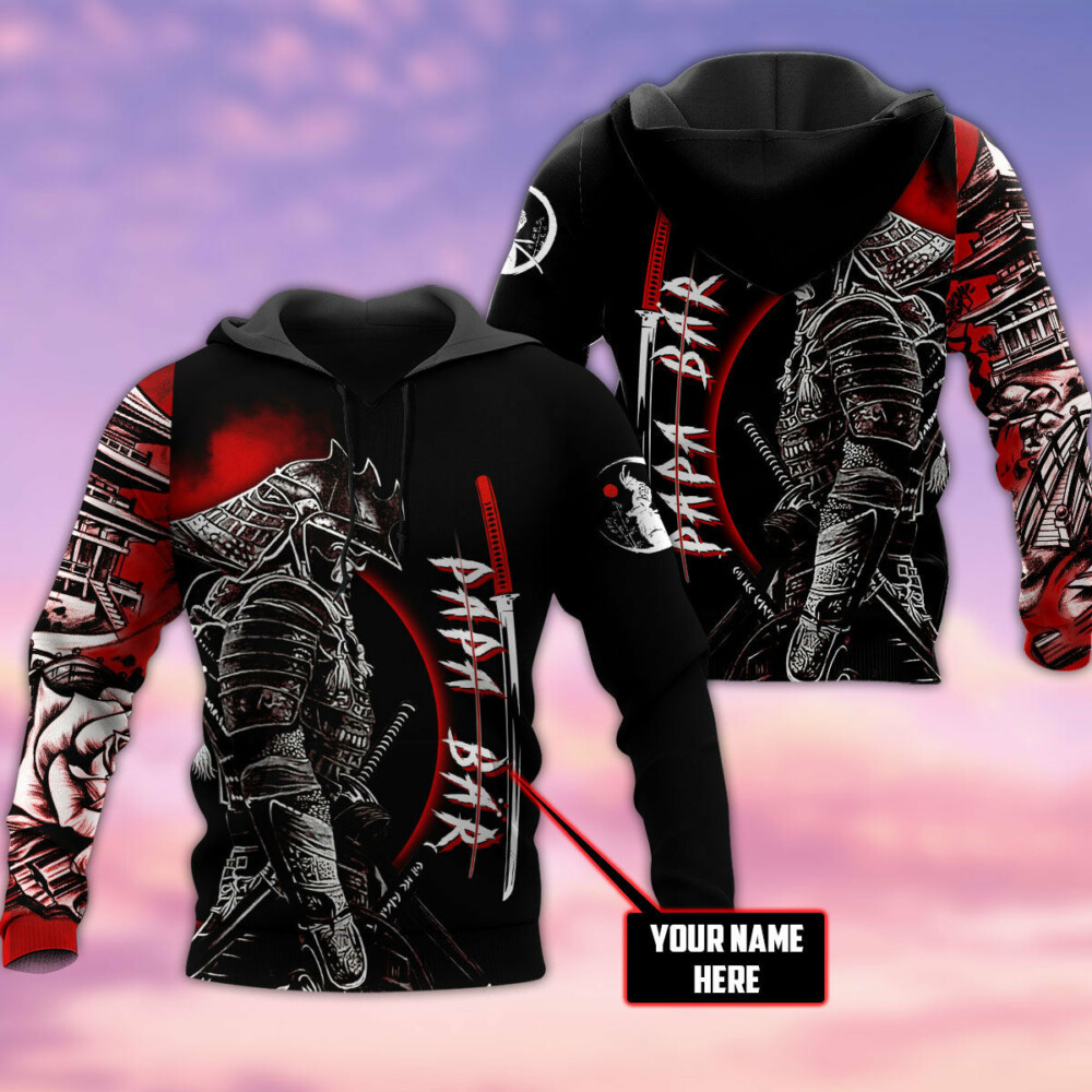Japan Culture Samurai Tattoo Personalized - Hoodie - Owl Ohh - Owl Ohh