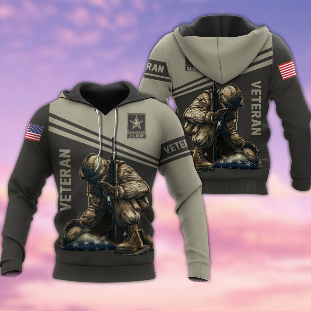 Veteran Army Never Forget Memory America Amazing Style - Hoodie - Owl Ohh - Owl Ohh