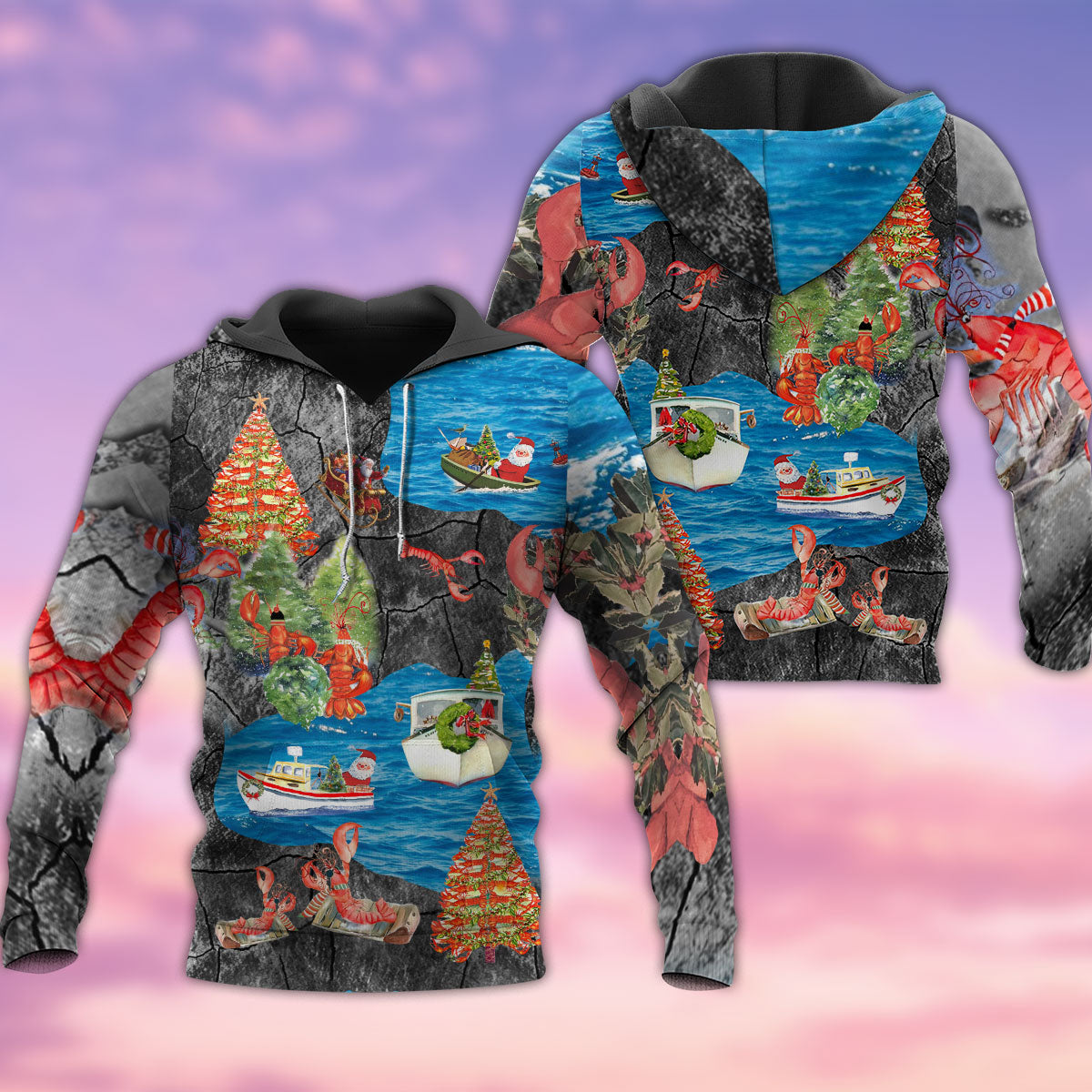 Christmas You Are My Lobster With Beautiful Style - Hoodie - Owl Ohh