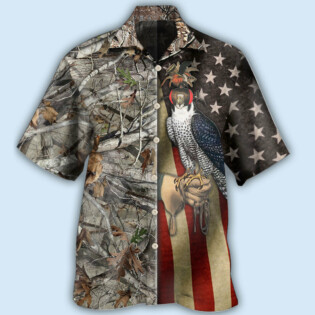 Hunting Falconry Hunting America - Hawaiian Shirt - Owl Ohh - Owl Ohh