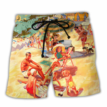Vacation Family Funny Summer - Beach Short - Owl Ohh - Owl Ohh