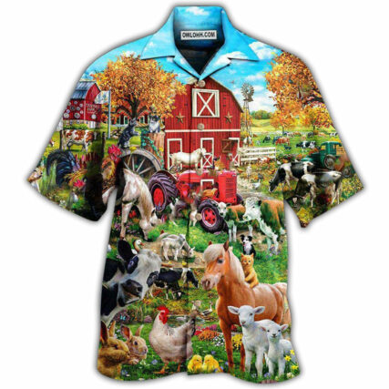 Farm Better On The Farm Cool - Hawaiian Shirt - Owl Ohh - Owl Ohh