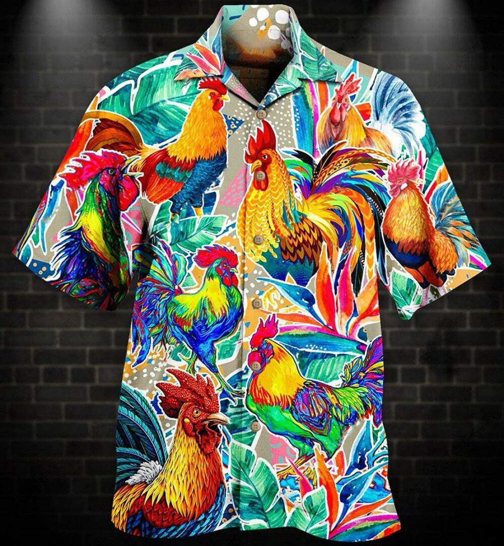 Chicken Stronger - Hawaiian Shirt - Owl Ohh - Owl Ohh