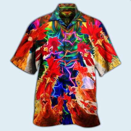 Chicken Amazing Oh Cluck No Farmer - Hawaiian Shirt - Owl Ohh - Owl Ohh