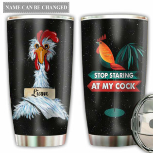 Chicken At My Cock Personalized - Tumbler - Owl Ohh - Owl Ohh