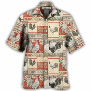 Chicken Farmhouse Patch - Hawaiian Shirt - Owl Ohh - Owl Ohh