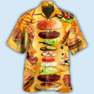 Food Delicious Fast Food - Hawaiian Shirt - Owl Ohh - Owl Ohh