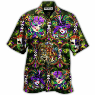 Festival Happy Mardi Gras - Hawaiian Shirt - Owl Ohh - Owl Ohh
