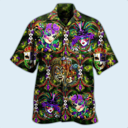 Festival Happy Mardi Gras - Hawaiian Shirt - Owl Ohh - Owl Ohh
