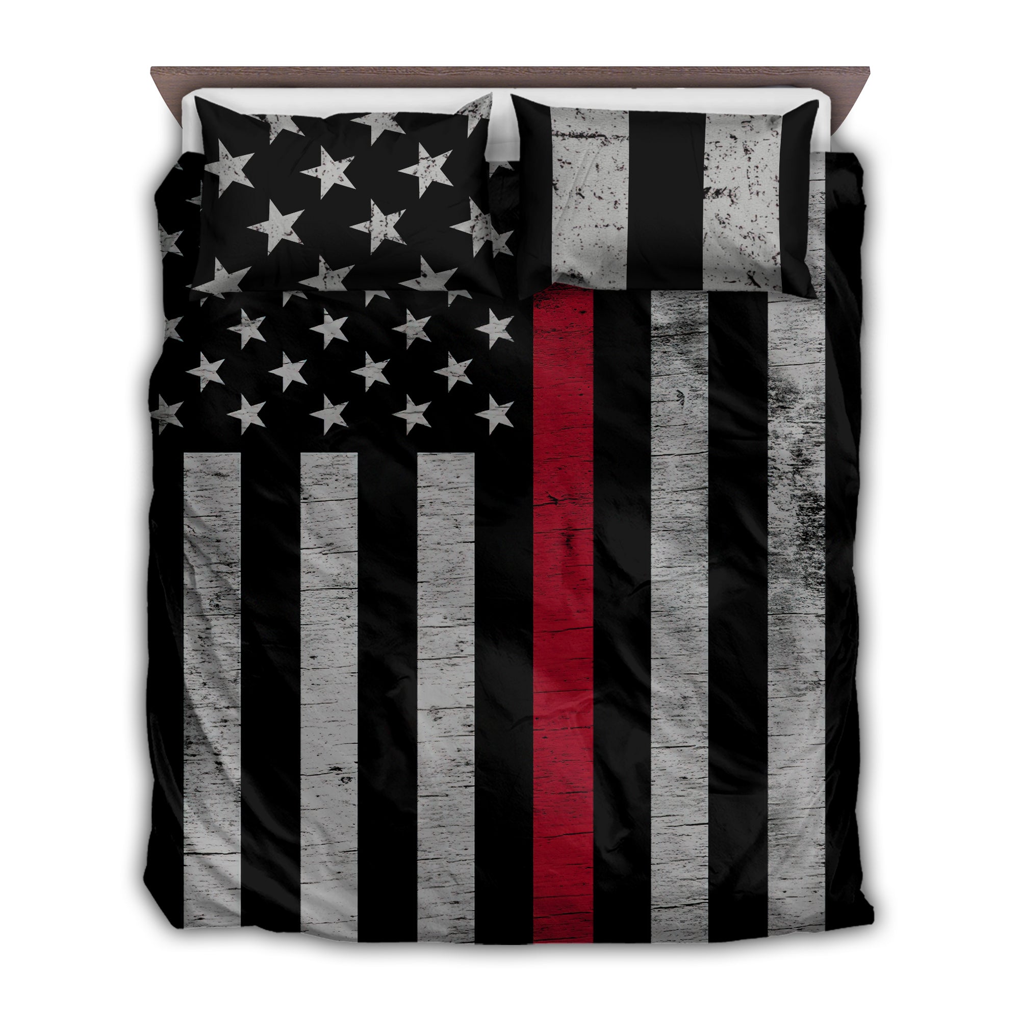 Firefighter Be Strong The Red Line Firefighter - Bedding Cover - Owl Ohh - Owl Ohh