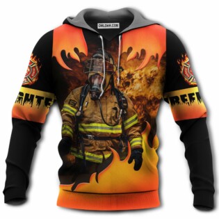 Firefighter First In Last Out - Hoodie - Owl Ohh - Owl Ohh