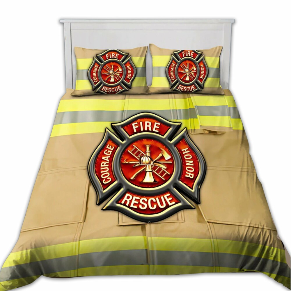Firefighter Strong Firefighter Coat - Bedding Cover - Owl Ohh - Owl Ohh