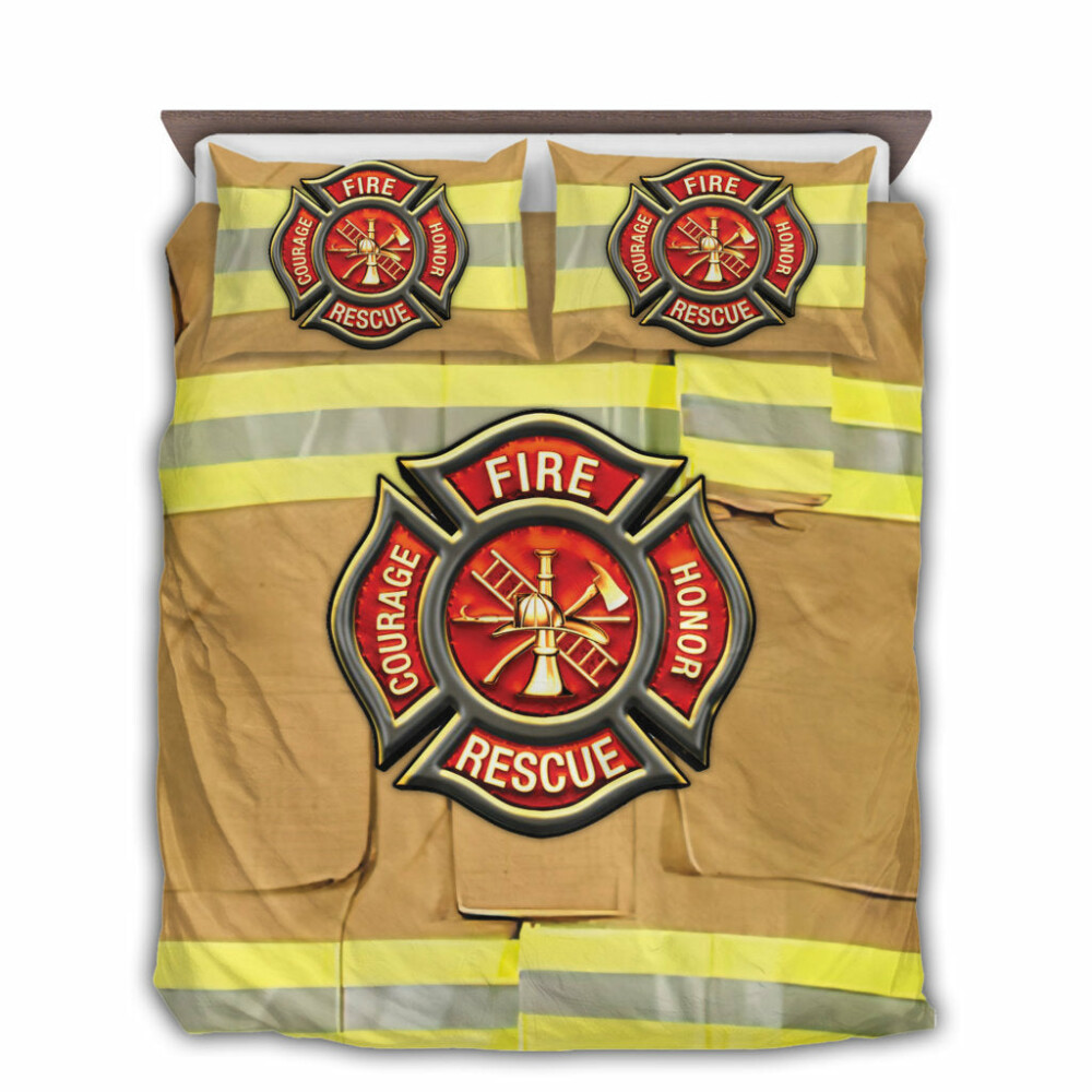 Firefighter Uniform Cool Style - Bedding Cover - Owl Ohh - Owl Ohh
