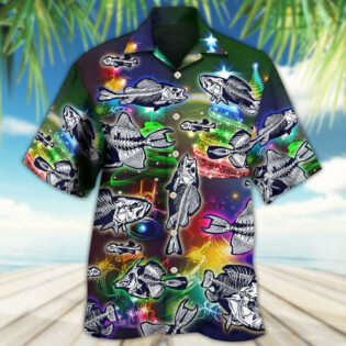 Fishing Lover Amazing Merry Christmas - Hawaiian Shirt - Owl Ohh - Owl Ohh