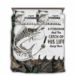 Fishing Couple Great Fisherman And His Best Catch - Bedding Cover - Owl Ohh - Owl Ohh