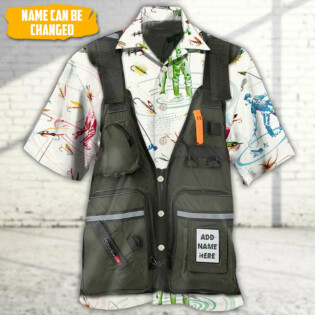 Fishing Fly Fishing Cool Personalized - Hawaiian Shirt - Owl Ohh - Owl Ohh