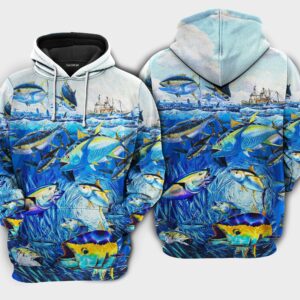 Fishing Love Fish Love Ocean Limited Edition - Hoodie - HOOD03NGC140921