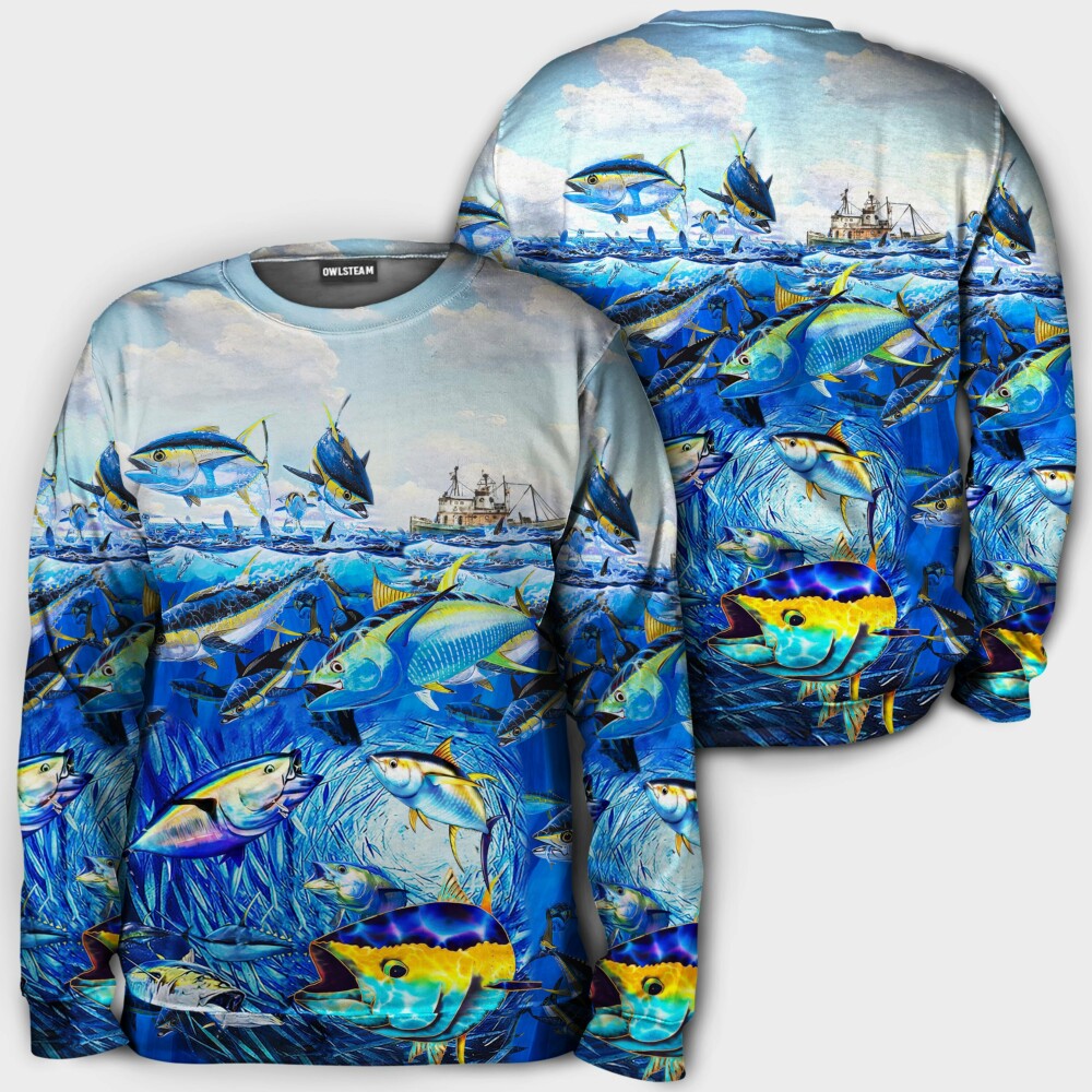 Fishing Love Fish Love Ocean Limited Edition - Hoodie - HOOD03NGC140921