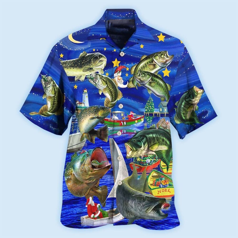 Fishing More Worry Less Beautiful Night - Hawaiian Shirt - Owl Ohh - Owl Ohh