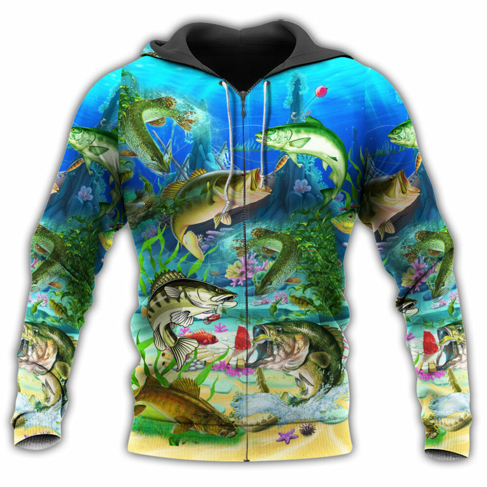 Fishing Real Men Do Fishing Style - Hoodie - Owl Ohh - Owl Ohh