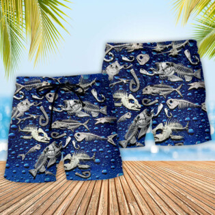 Fishing Sawbones Blue Basic - Beach Short - Owl Ohh - Owl Ohh