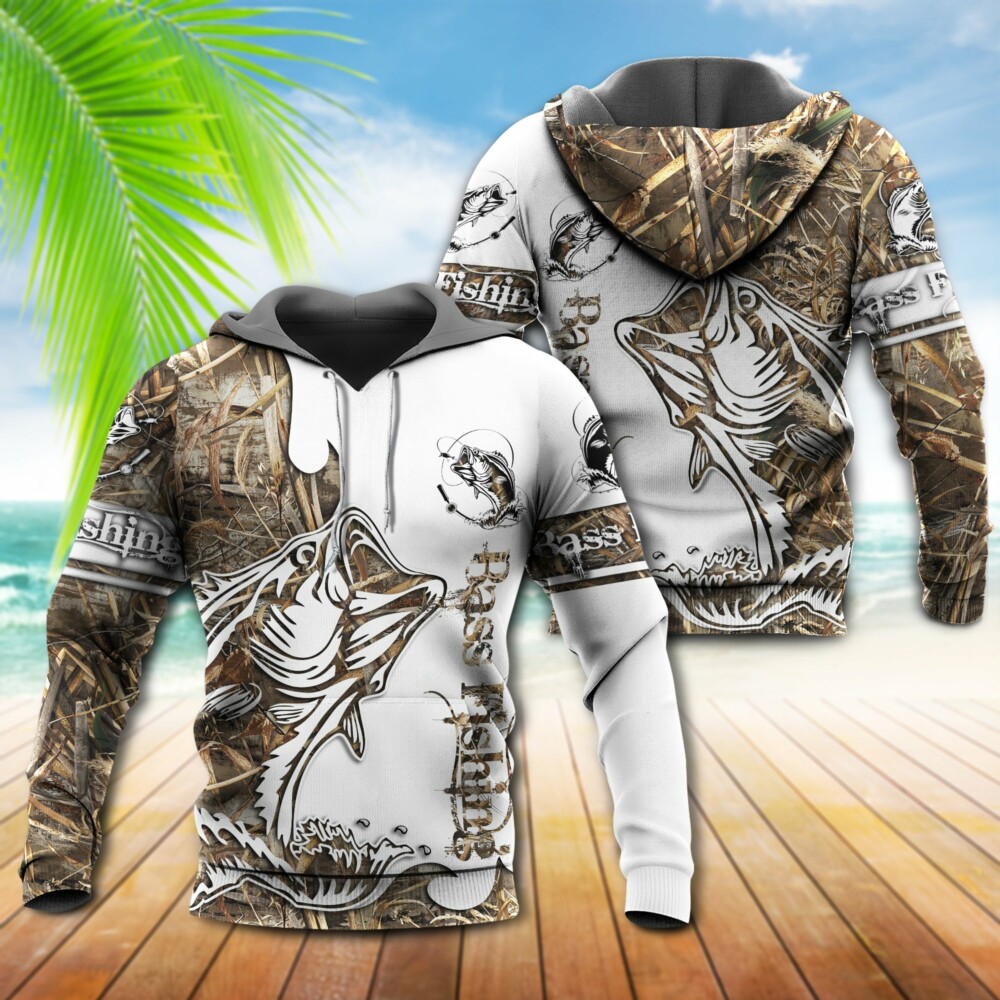 Fishing Sport Muddy Water Camo - Hoodie - Owl Ohh - Owl Ohh