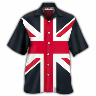 England Flag Of England Basic Style - Hawaiian Shirt - Owl Ohh - Owl Ohh
