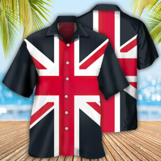 England Flag Of England Basic Style - Hawaiian Shirt - Owl Ohh - Owl Ohh