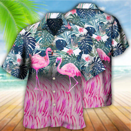 Flamingo Pink Flamingo Lover - Hawaiian Shirt - Owl Ohh - Owl Ohh