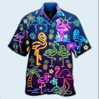 Flamingo Stand Tall And Dream Big - Hawaiian Shirt - Owl Ohh - Owl Ohh