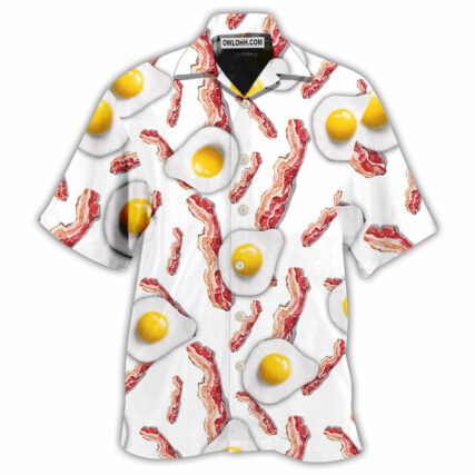 Food Bacon Egg Food Collection - Hawaiian Shirt - Owl Ohh - Owl Ohh
