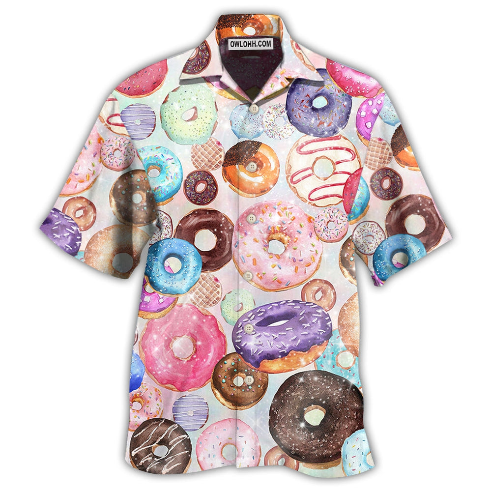 Food Donut Lovely Style - Hawaiian Shirt - Owl Ohh - Owl Ohh