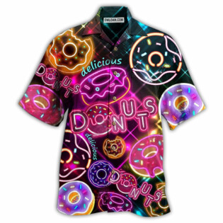 Food Donut Makes My Vibe Stunning - Hawaiian Shirt - Owl Ohh - Owl Ohh