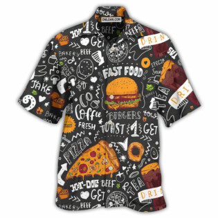 Food Fast Food Go Fresh - Hawaiian Shirt - Owl Ohh - Owl Ohh