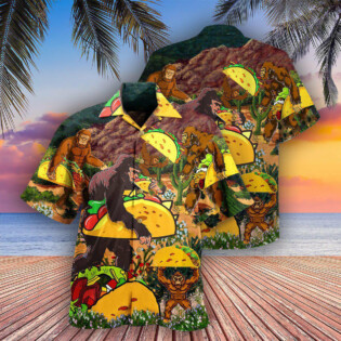 Food It's Delicious Not Share With Anyone Tacos - Hawaiian Shirt - Owl Ohh - Owl Ohh