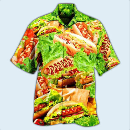 Food It's Not A Party Until The Hot Dog Come Out Salad - Hawaiian Shirt - Owl Ohh - Owl Ohh