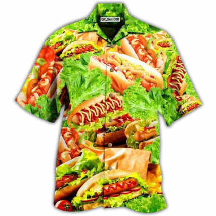 Food It's Not A Party Until The Hot Dog Come Out Salad - Hawaiian Shirt - Owl Ohh - Owl Ohh