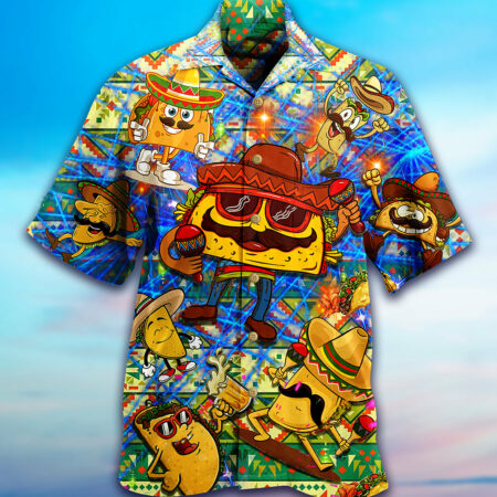 Food Let's Taco Bout How Awesome You Are Funny - Hawaiian Shirt - Owl Ohh - Owl Ohh