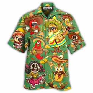 Food Love Mexican Culture Funny - Hawaiian Shirt - Owl Ohh - Owl Ohh