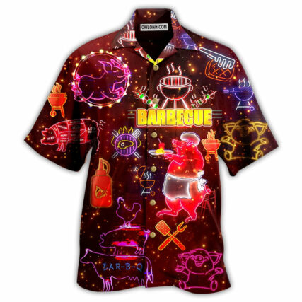 Food Lover Barbeque - Hawaiian Shirt - Owl Ohh - Owl Ohh
