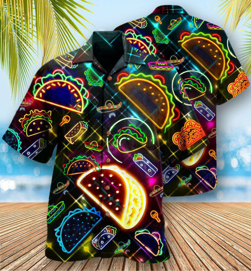 Food On Tuesday God Created Tacos Stunning - Hawaiian Shirt - Owl Ohh - Owl Ohh