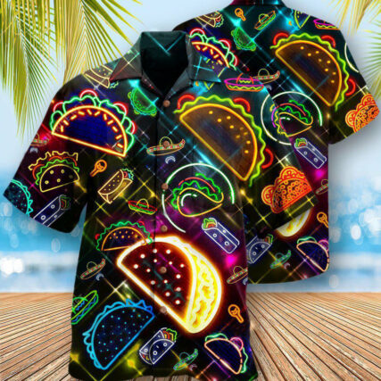 Food On Tuesday God Created Tacos Stunning - Hawaiian Shirt - Owl Ohh - Owl Ohh
