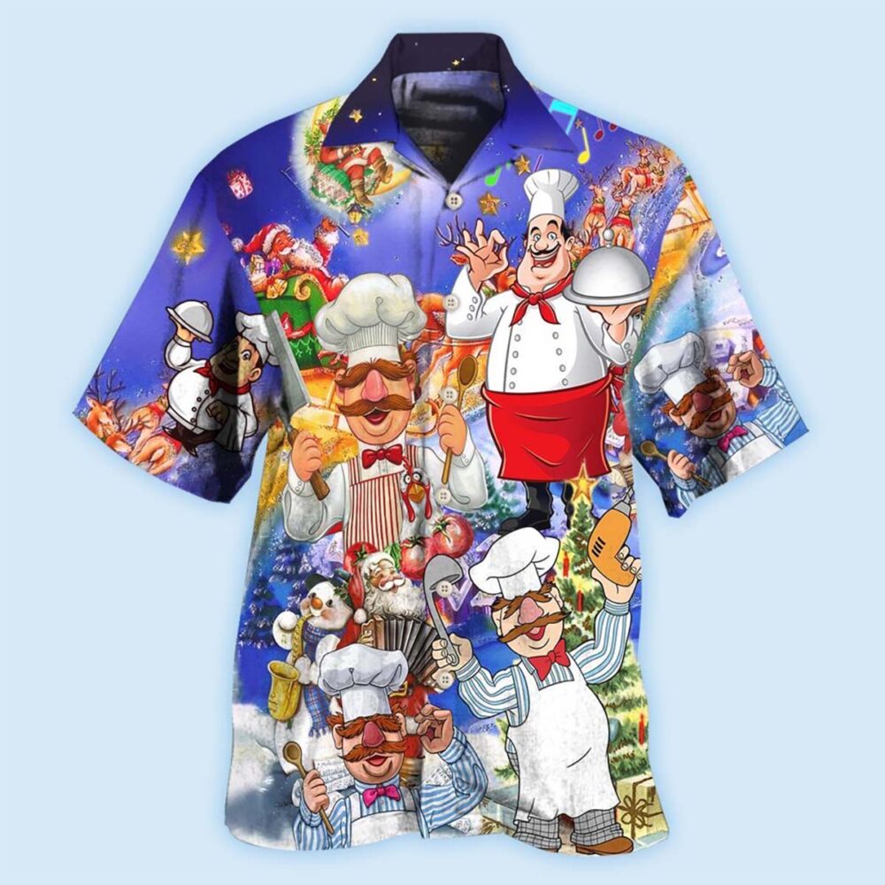 Chef Once You Put My Meat In Your Mouth You're Going To Want To Swallow Funny - Hawaiian Shirt - Owl Ohh - Owl Ohh